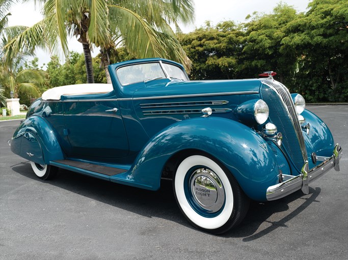 1936 Hudson Custom Eight Convertible Coupe