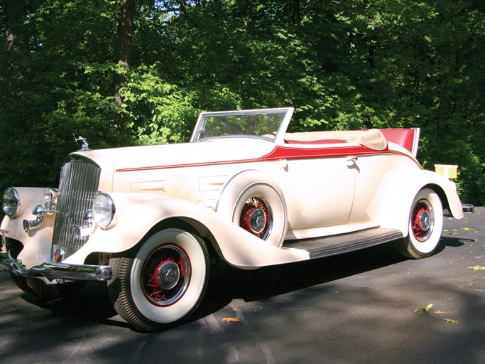 1934 Pierce-Arrow Twelve Convertible Coupe