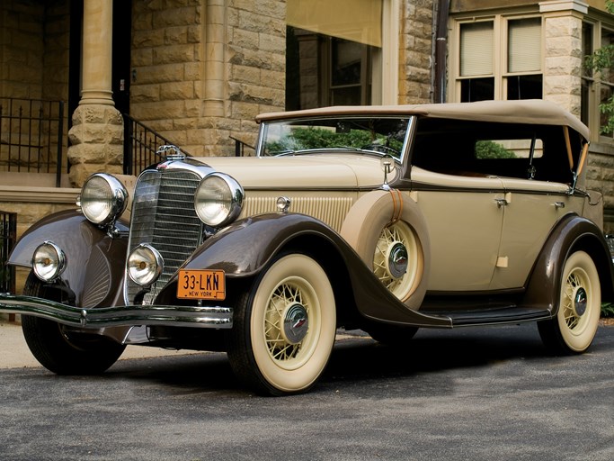 1933 Lincoln KA Dual Cowl Phaeton