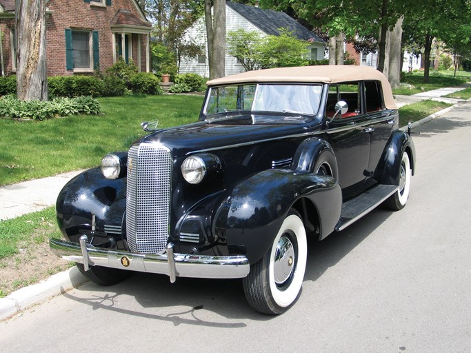 1937 Cadillac V12 Convertible Sedan
