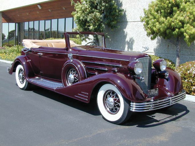 1933 Cadillac V16 Convertible Victoria