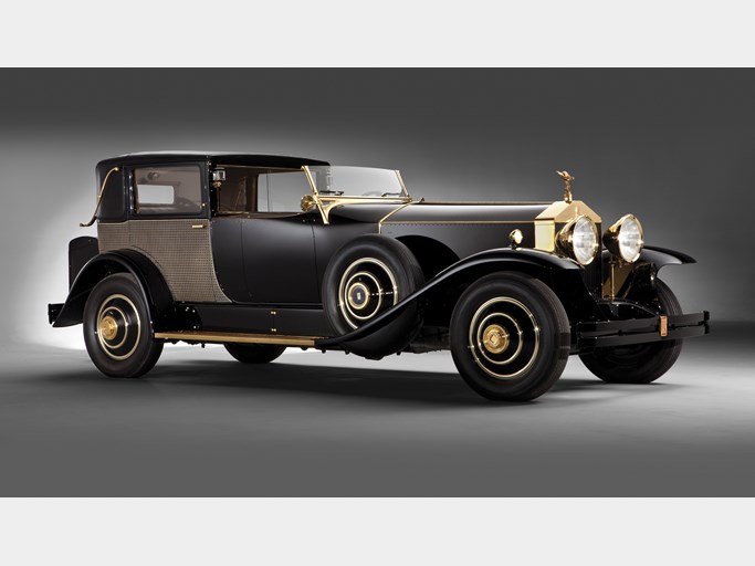 1929 Rolls-Royce Springfield Phantom I Riviera Town Brougham by Brewster & Co.