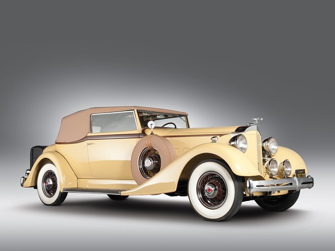 1934 Packard Eight Convertible Victoria