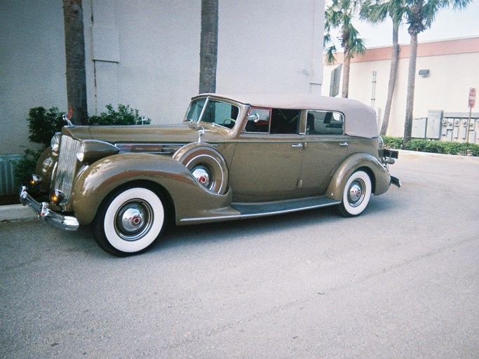 1938 Packard Model 1608 12 Cylinder Convertible Sedan