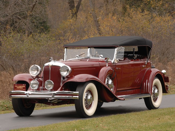 1931 Chrysler CG Imperial Phaeton by LeBaron