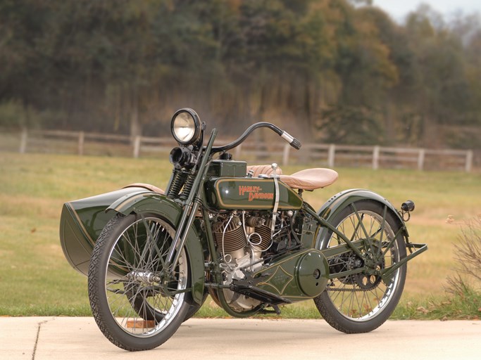 1923 Harley-Davidson Model WJ with Sidecar