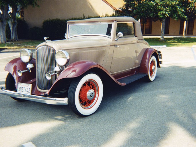 1932 Plymouth Model PB Convertible Coupe