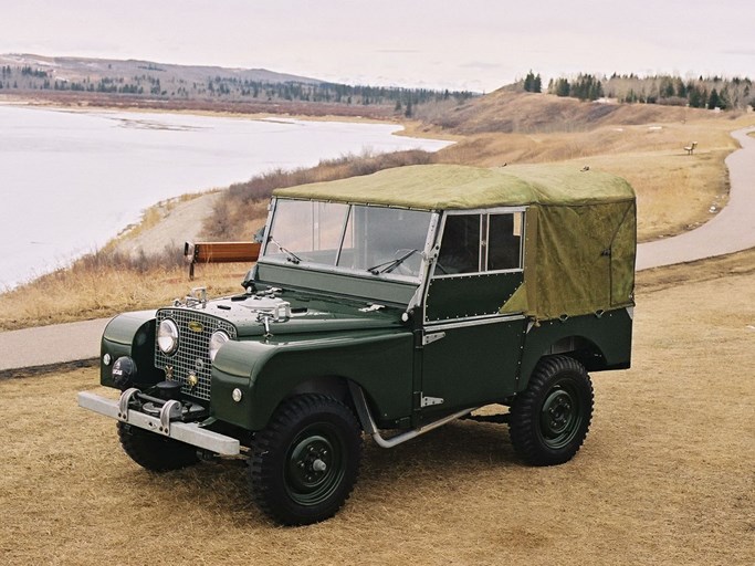 1951 Land Rover with Trailer & Fire Engine