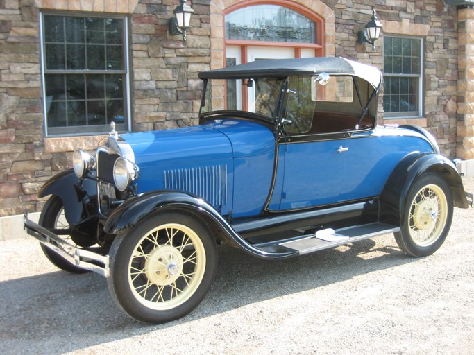 1929 Ford Model A Rumbleseat Roadster