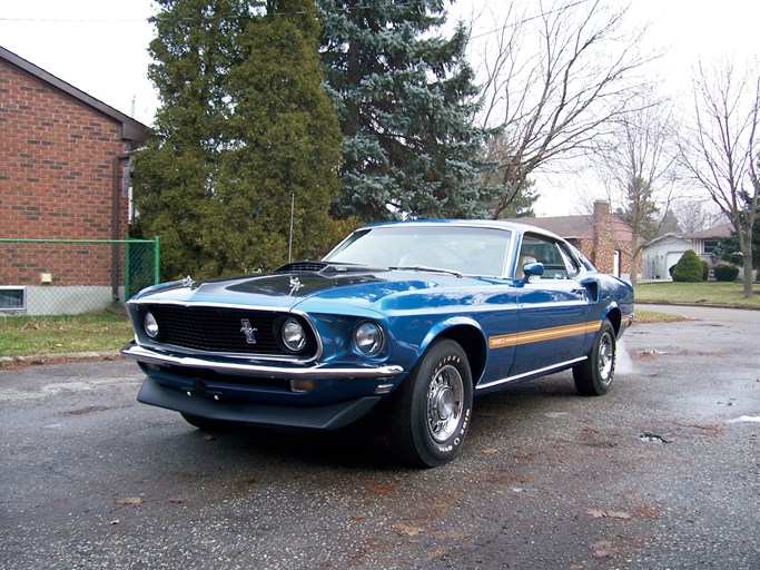 1969 Ford Mustang Mach 1 S-Code 390
