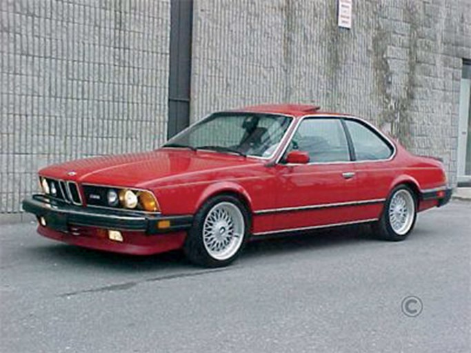 1987 BMW M6 2D