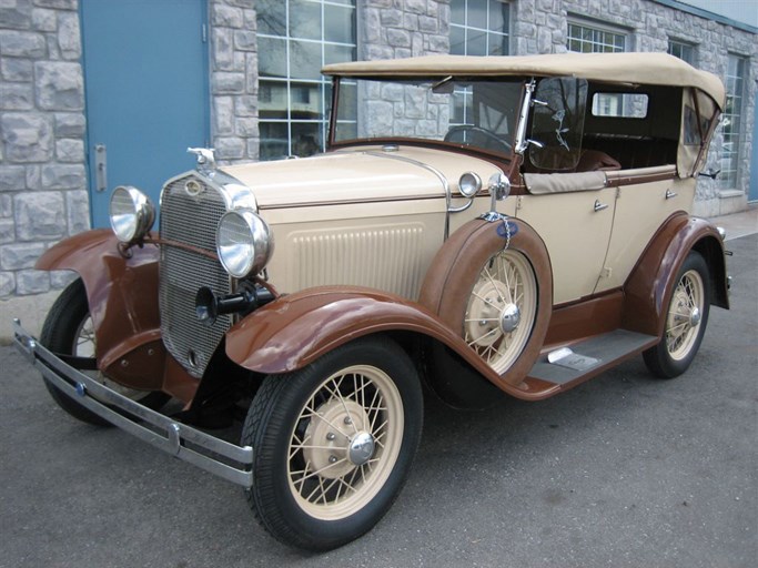 1930 Ford Model A Deluxe Phaeton