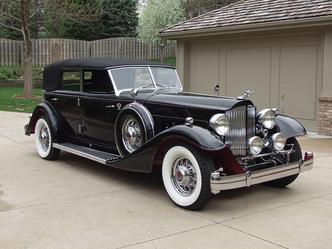 1933 Packard Twelve Dietrich Convertible Sedan