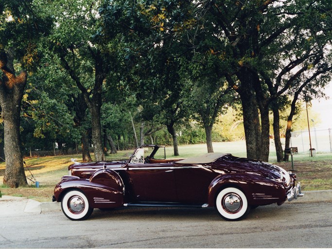 1938 Cadillac Series 38-90 V16 Convertible Coupe