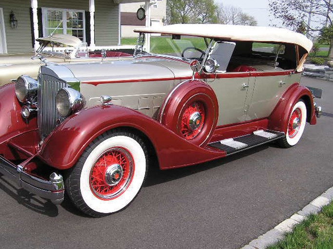 1934 Packard Eight Dual Cowl Phaeton