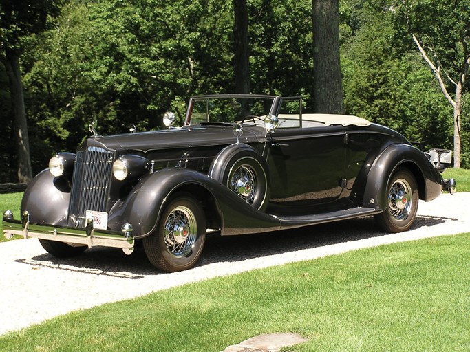 1936 Packard Super 8 Convertible Victoria
