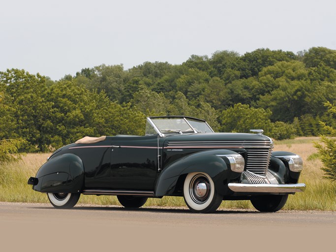1939 Graham Model 97 Supercharged Convertible Coupe