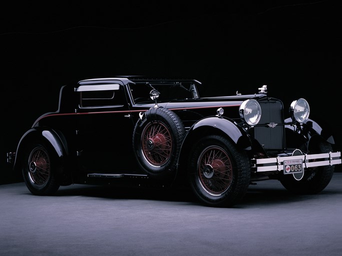 1930 Stutz Model M Supercharged Coupe