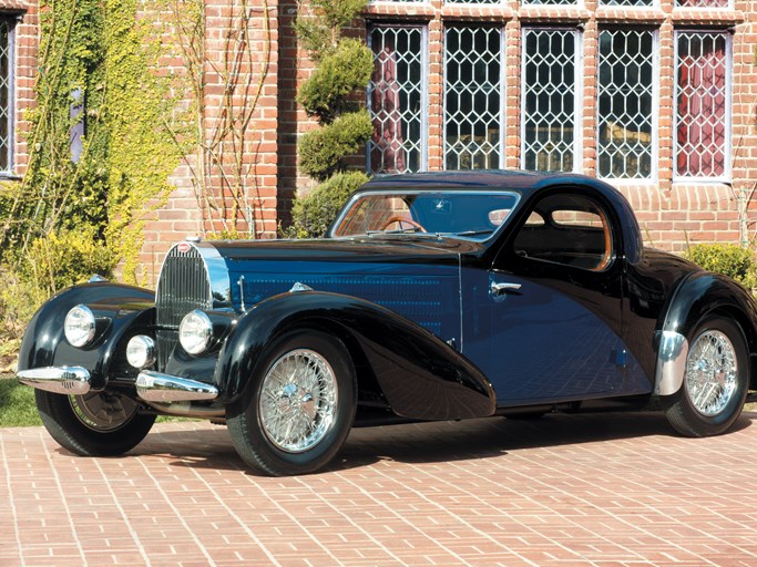 1938 Bugatti T57C Atalante Coupe