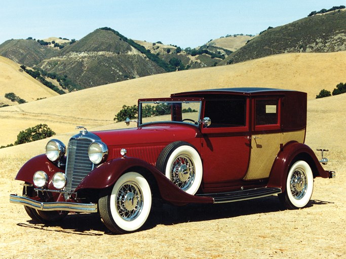 1933 Lincoln KB Panel Brougham