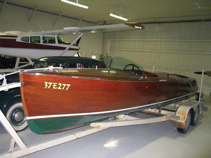 1936 Harrison 22' Dual Cockpit Boat