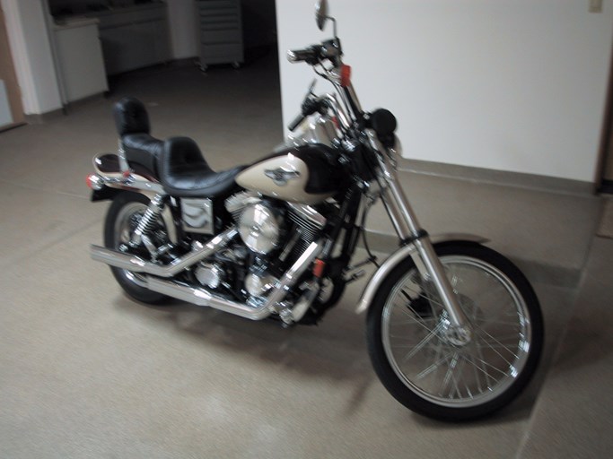 1998 Harley-Davidson Dynawide Glide Motorcycle