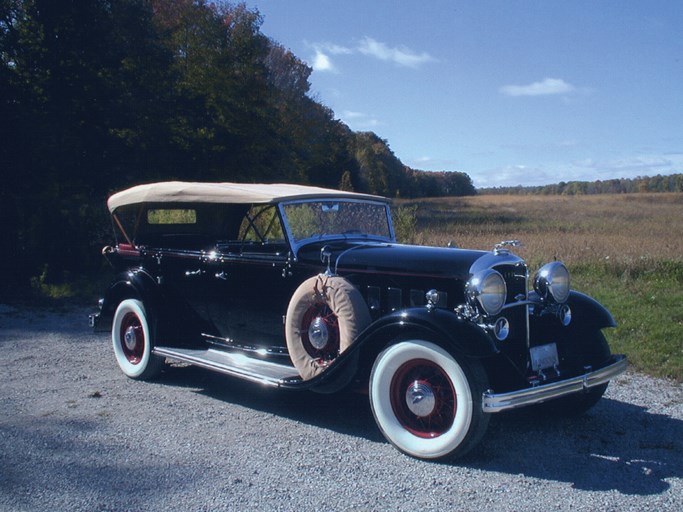 1932 Lincoln KB Dual Windshield Tourer