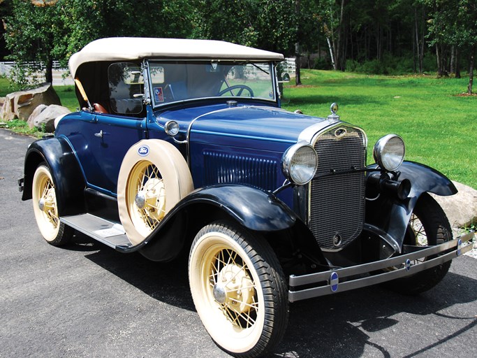1930 Ford Model A Deluxe Rumble Seat Roadster