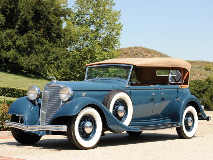 1933 Lincoln Model KB Dual Cowl Phaeton