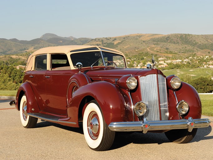 1938 Packard Twelve Collapsible Touring Cabriolet