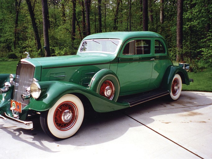 1934 Pierce-Arrow Eight Silver Arrow Coupe