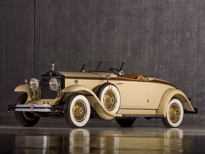 1929 Rolls-Royce Phantom I Henley Roadster by Brewster