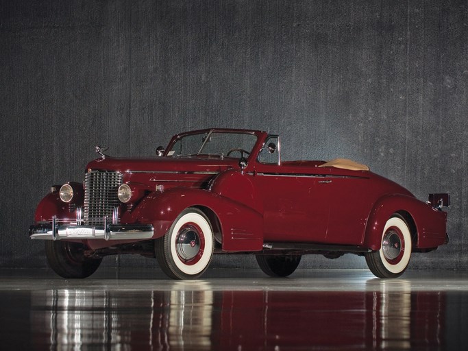 1938 Cadillac V16 Convertible Coupe by Fleetwood