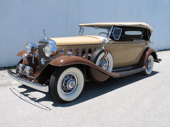 1932 Cadillac V12 Dual Cowl Sport Phaeton by Fisher