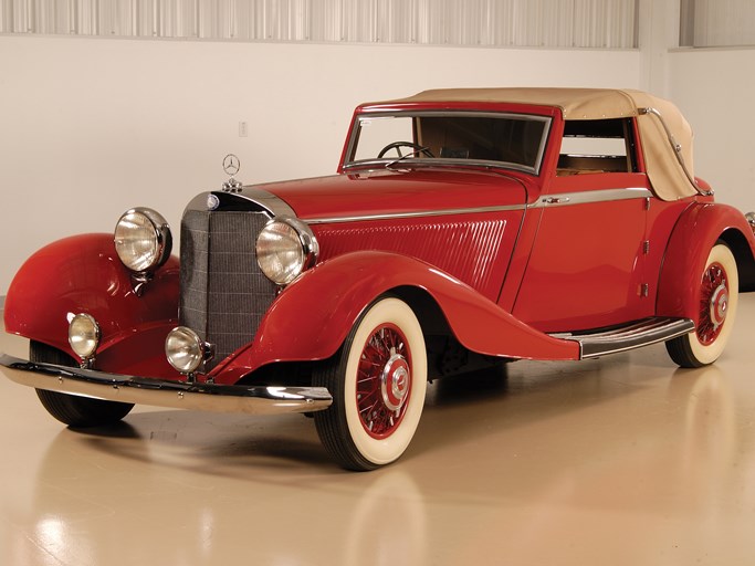 1936 Mercedes-Benz 500K Three-Position Drophead Coupe by Corsica