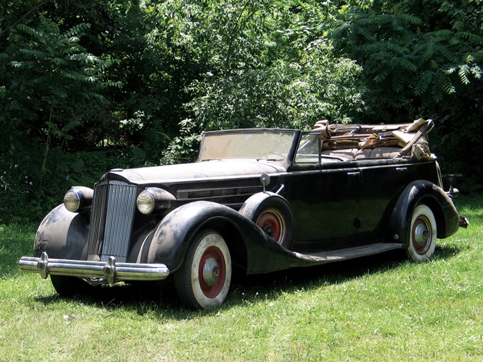 1937 Packard Twelve Convertible Sedan