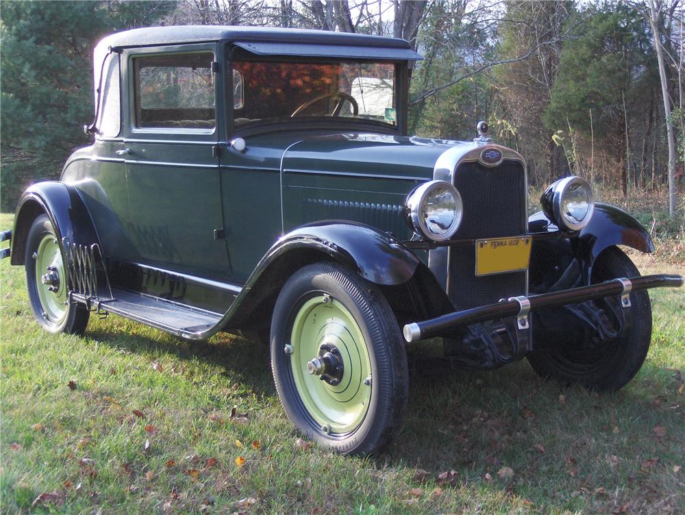 1928 CHEVROLET AB NATIONAL 2 DOOR COUPE