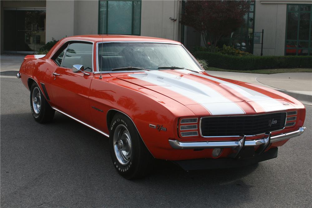 1969 CHEVROLET CAMARO Z/28 RS 2 DOOR COUPE