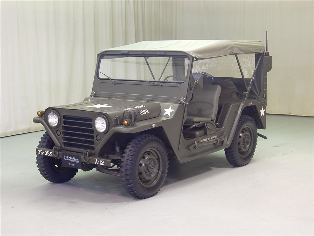1966 FORD M151 MILITARY JEEP