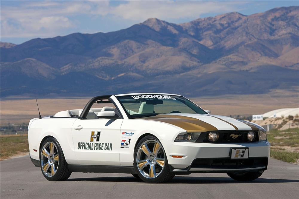 2010 FORD MUSTANG HURST PACE CAR CONVERTIBLE