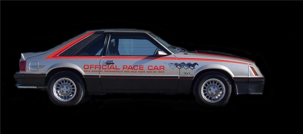 1979 FORD MUSTANG PACE CAR EDITION COUPE
