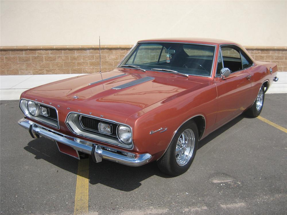 1967 PLYMOUTH BARRACUDA SPORT COUPE
