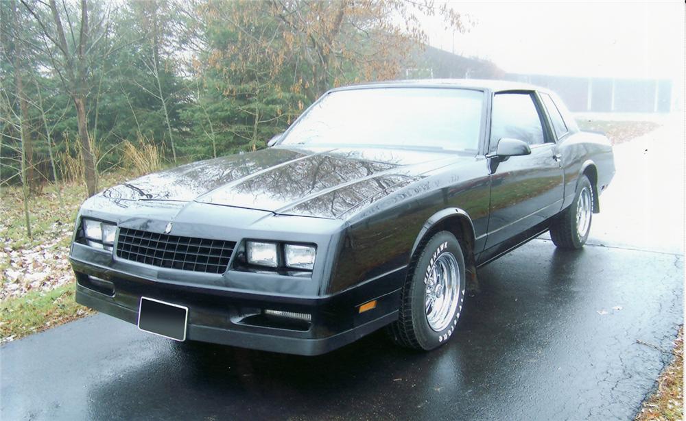 1986 CHEVROLET MONTE CARLO SS COUPE