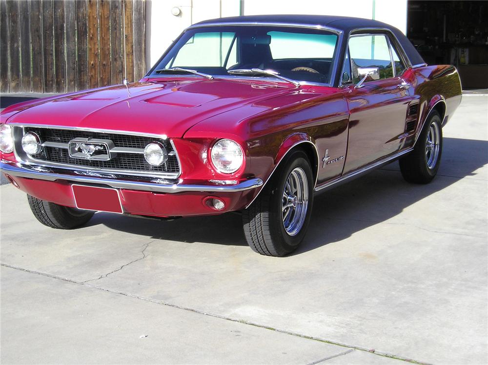 1967 FORD MUSTANG 2 DOOR COUPE