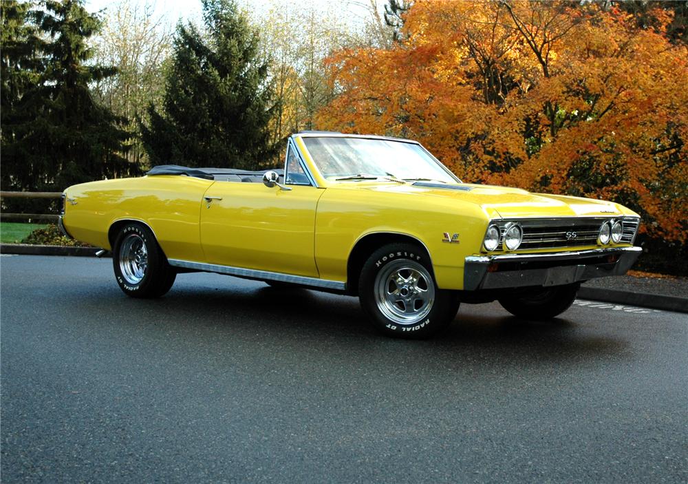 1967 CHEVROLET CHEVELLE SS CONVERTIBLE 427 RE-CREATION
