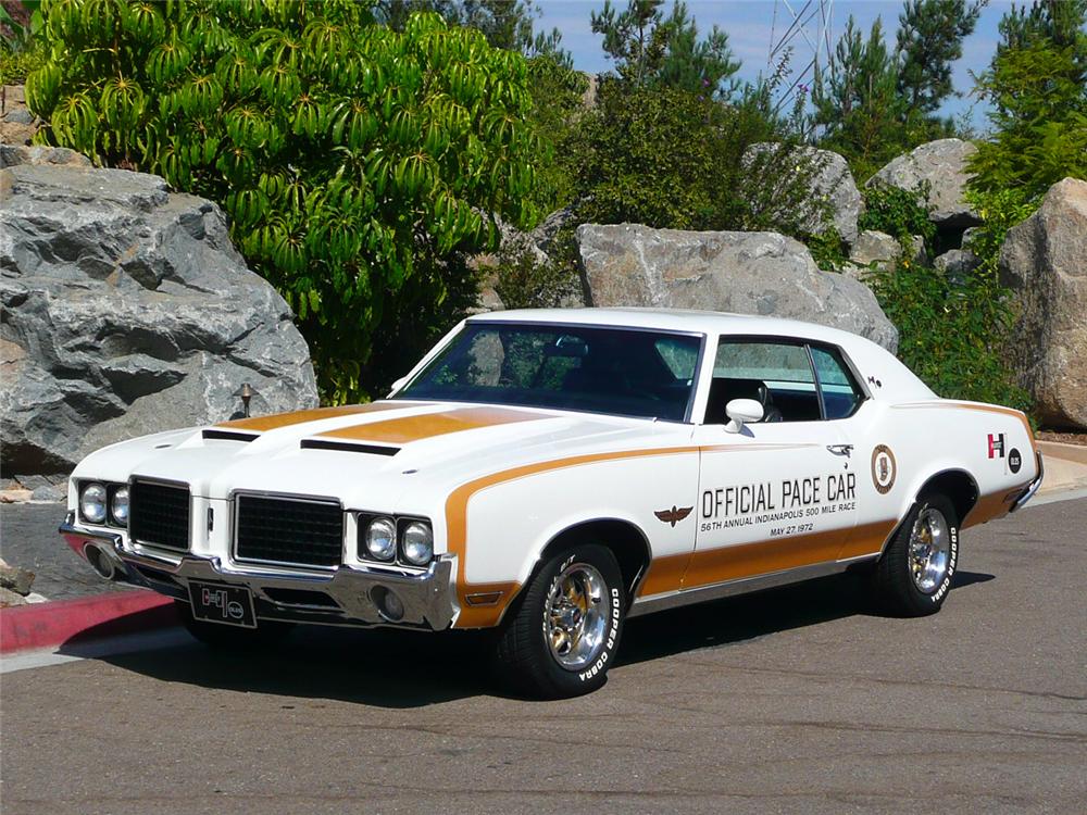 1972 OLDSMOBILE HURST PACE CAR EDITION COUPE
