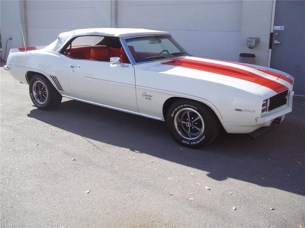 1969 CHEVROLET CAMARO RS/SS PACE CAR CONVERTIBLE
