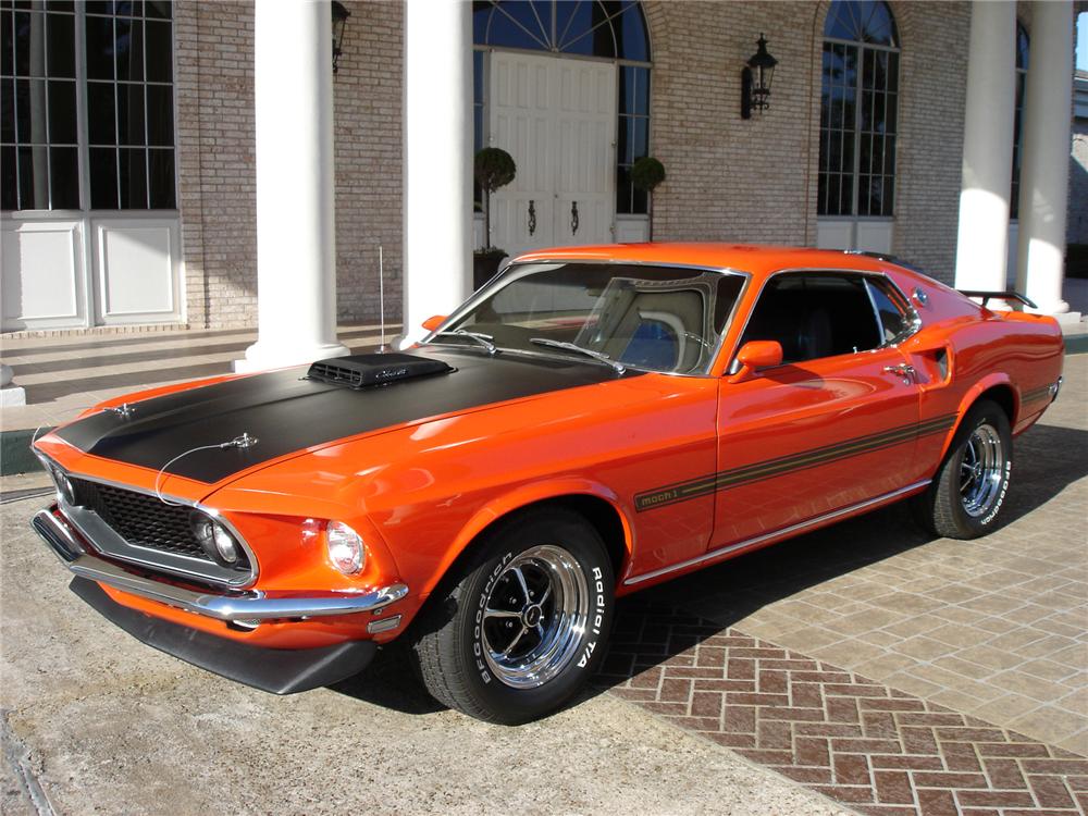 1969 FORD MUSTANG MACH 1 FASTBACK