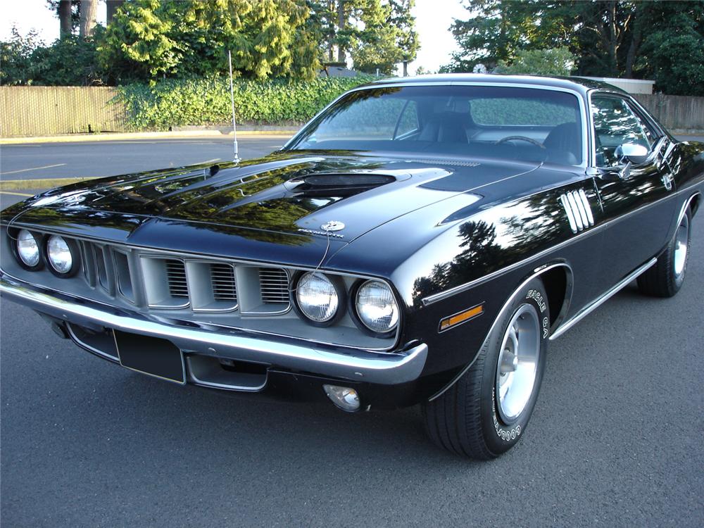 1971 PLYMOUTH CUDA 2 DOOR HARDTOP