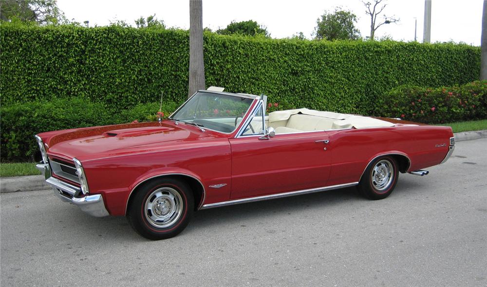 1965 PONTIAC GTO CONVERTIBLE